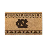 UNC Christmas Doormat